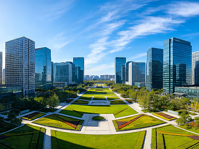 现代城市HDR