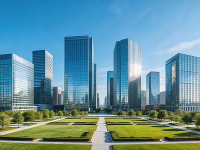 现代城市HDR