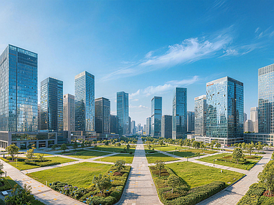现代城市HDR