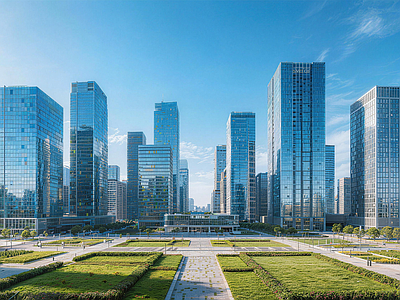 现代城市HDR