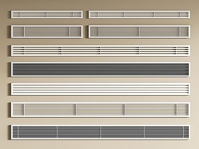 现代简约空调出风口 现代空调出风口 中央空调出风口