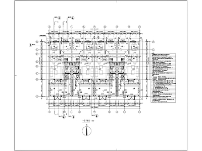 别墅建筑 农房施工图 农村别墅施工图 建筑结构施工图