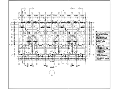 别墅建筑 集中居住建筑 建筑施工图 结构施工图 最美乡村住宅