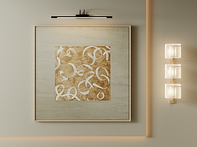 现代风装饰画 诧寂肌理画 油画 手绘肌理画 挂画
