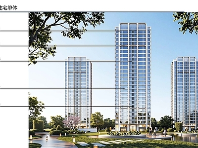 住宅楼建筑 住宅户型方案 游客中心施工图