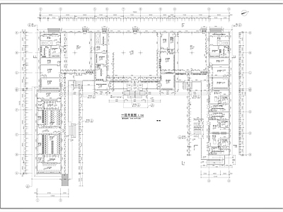 其他公共建筑 殡仪馆平面布局 殡仪馆大厅准备间