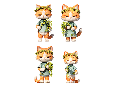 新中式其他摆件 猫咪