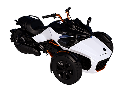 现代极简摩托车 三轮摩托 庞巴迪 CanAm