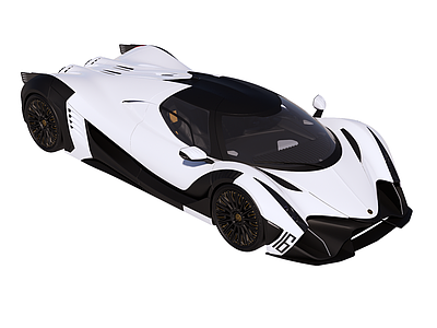 超跑极简主义汽车 超级跑车 Devel Sixteen