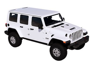 美式越野汽车 家用车 越野车 Jeep 牧马人
