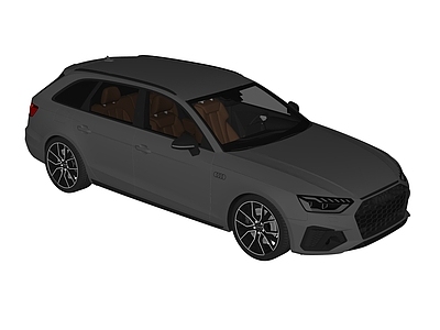 现代简约汽车 家用车 奥迪 A4 Avant