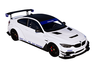 赛道改装风汽车 跑车 改装车 宝马 M4 GTS Varis