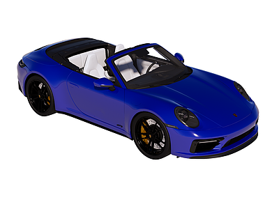 现代极简汽车 跑车 保时捷 911 Carrera GTS