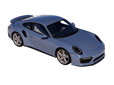 现代极简汽车 跑车 保时捷 911  Turbo S