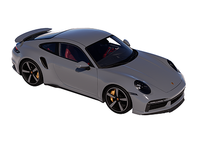 现代极简汽车 跑车 保时捷 911 Turbo S