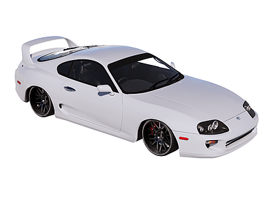 现代简约汽车 跑车 丰田 Supra