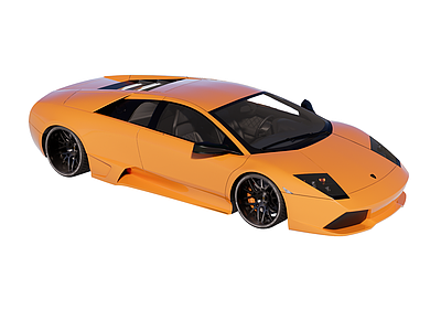 现代极简汽车 超级跑车 兰博基尼 蝙蝠 LP640