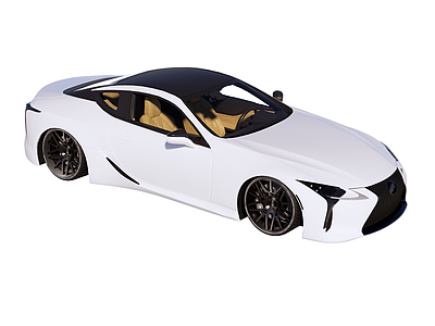 现代极简汽车 跑车 雷克萨斯 LC 500