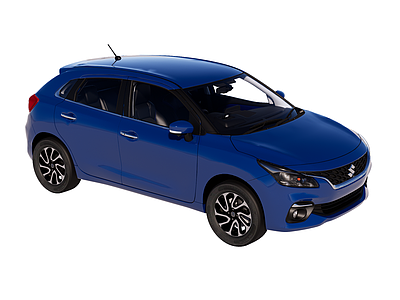 现代简约汽车 家用车 铃木 Baleno