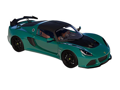 现代跑车设计汽车 跑车 路特斯 Exige Sport350