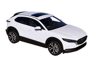 现代简约汽车 家用车 马自达 CX30