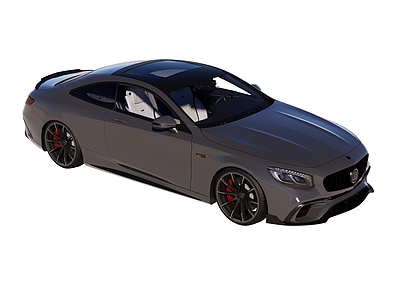 现代极简汽车 跑车 家用车 梅赛德斯 巴博斯 S63 Coupe