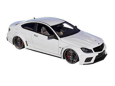 现代运动风汽车 跑车 家用车 梅赛德斯 奔驰 AMG C63