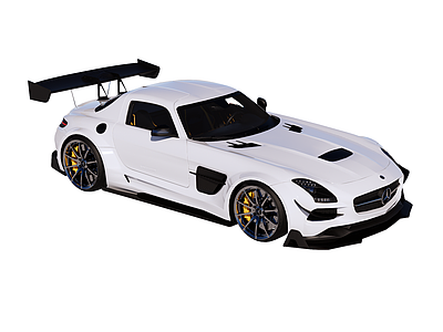 赛道化改装汽车 超级跑车 改装车 梅赛德斯 奔驰 AMG SLS