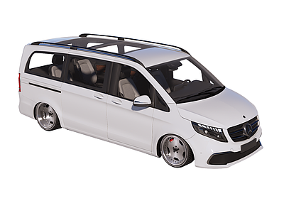现代简约汽车 家用车 梅赛德斯 奔驰 V Class