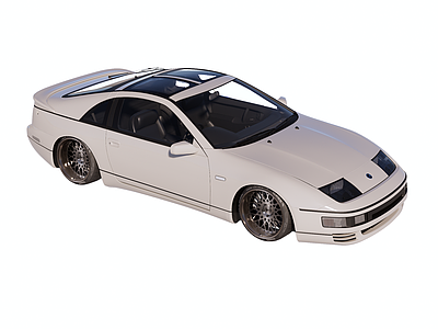 复古改装汽车 跑车 日产 300ZX Z32
