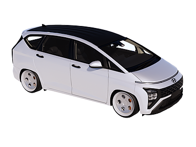 现代简约汽车 家用车 现代 Starg azer Prime