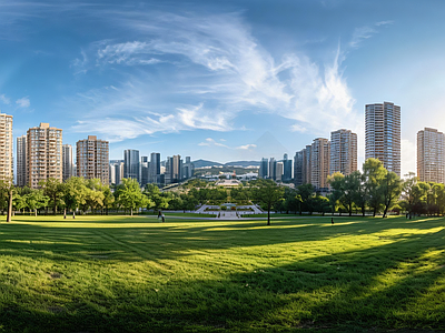 现代城市HDR