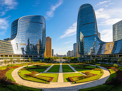 现代城市HDR