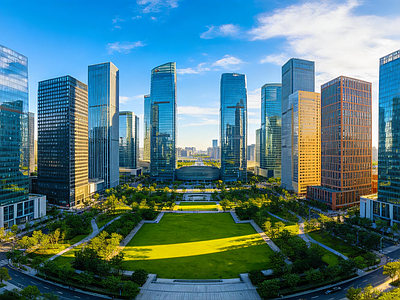 现代城市HDR