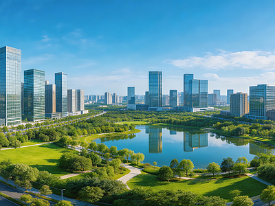 现代城市HDR