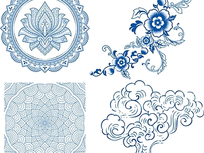 其他图库 线条 花纹 欧式 贴图