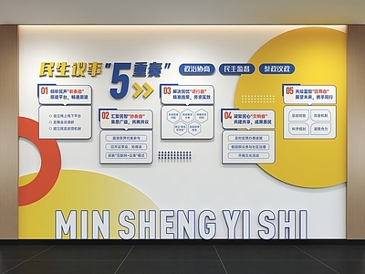 现代简约文化墙 现代社区文化墙 展示墙 标语 口号 宣传栏