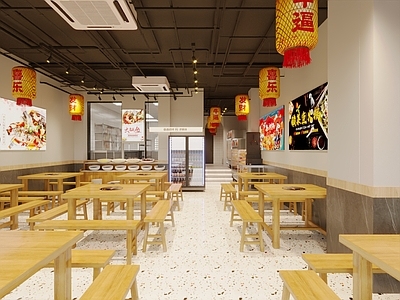 新中式火锅店 火锅店 鱼火锅 餐厅