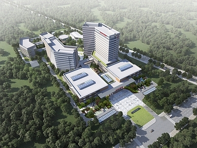 现代主义社区服务中心 中医院 现代中医院