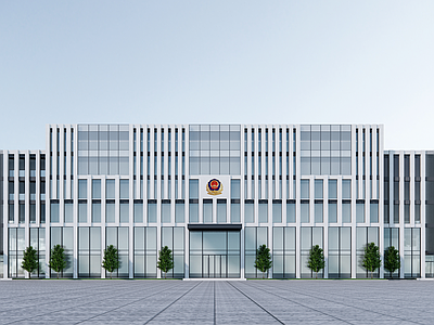 现代主义办公楼 现代办公楼 小公建