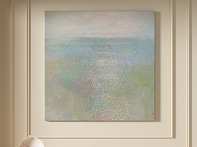 奶油风挂画