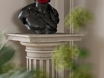 中古风雕塑摆件