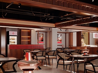 新中式火锅店