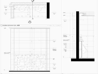 柜体节点 柜体施工图