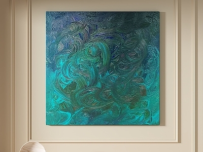 奶油风家居客厅 奶油风简约挂画