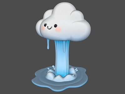 治愈系其他摆件 云瀑布流