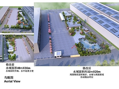 假山水景图库 全套 含园建绿化水电
