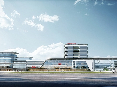 现代主义其他公共建筑 现代医院