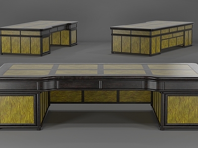 新中式办公桌