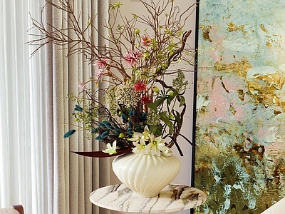 奶油风花艺
